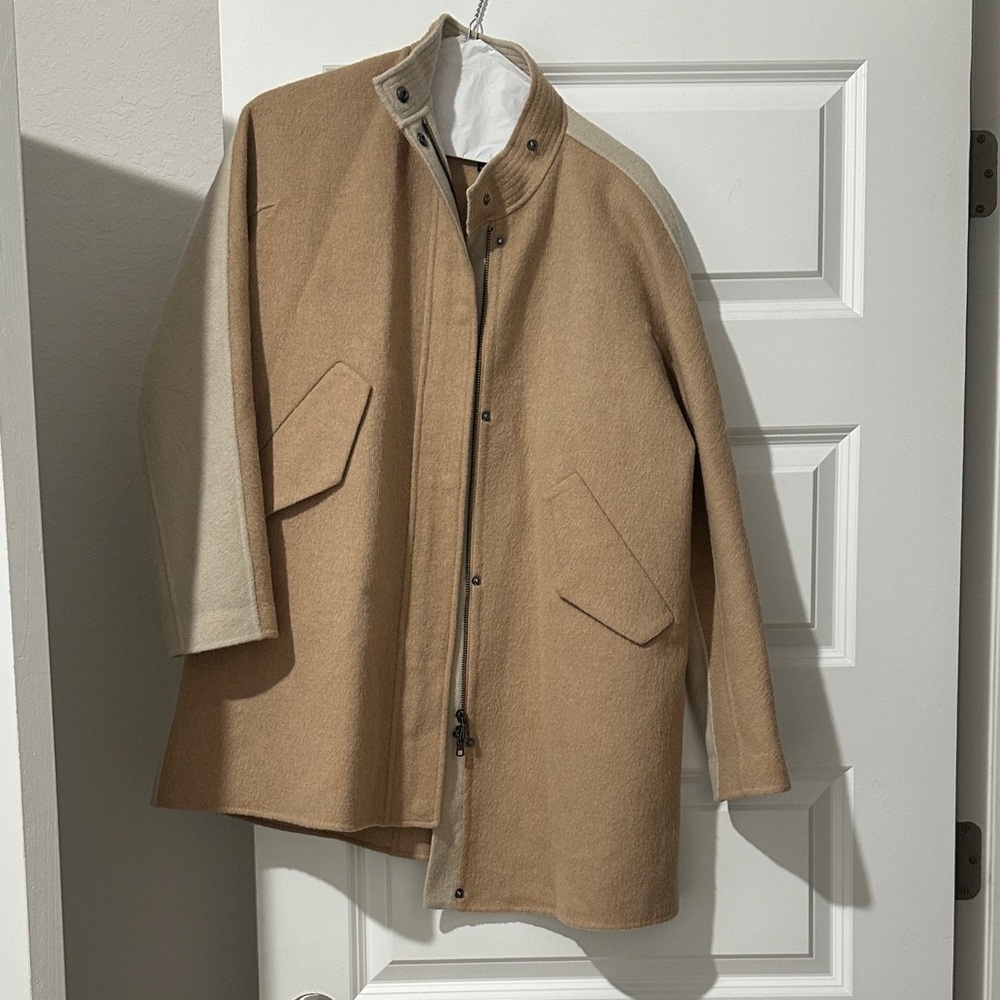 Armani Exchange Woman’s tan Wool Jacket